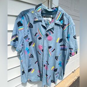 old target pride bi/pan collared shirt